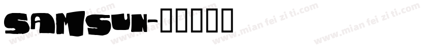 Samsun字体转换