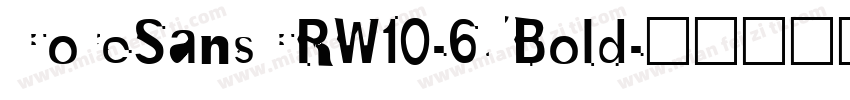 CoreSansCRW10-65Bold字体转换