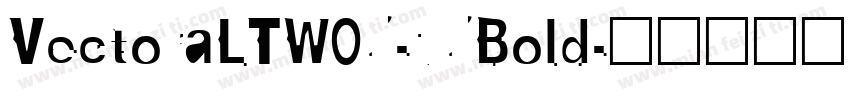 VectoraLTW05-75Bold字体转换