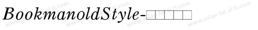 Bookman0ldStyle字体转换