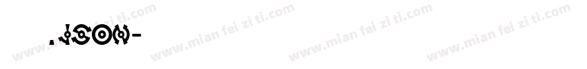 细扁.json字体转换