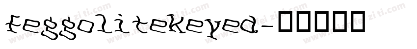 FeggoliteKeyed字体转换