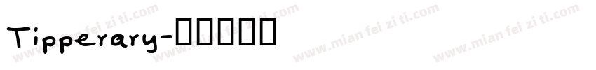 Tipperary字体转换