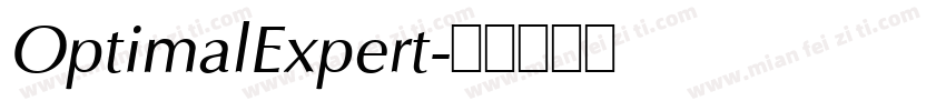 OptimalExpert字体转换