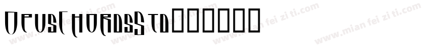 OpusChordsStd字体转换