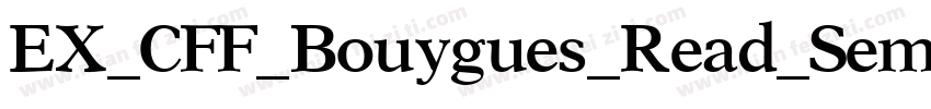 EX_CFF_Bouygues_Read_SemiboldBold字体转换
