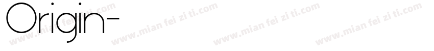 Origin字体转换