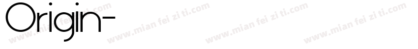 Origin字体转换