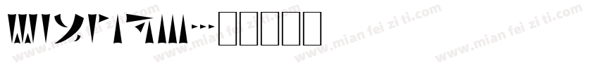 HAYFORK字体转换