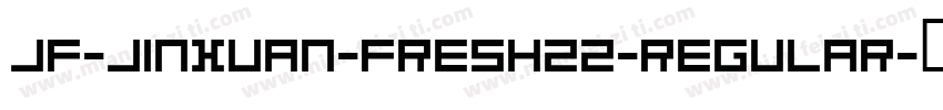 jf-jinxuan-fresh22-Regular字体转换
