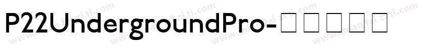 P22UndergroundPro字体转换