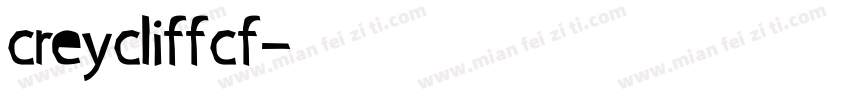 creycliffcf字体转换
