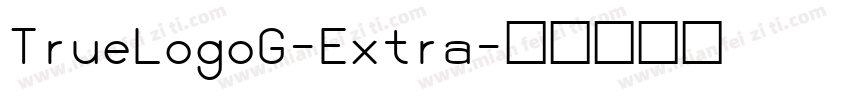 TrueLogoG-Extra字体转换