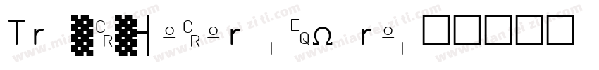 TrueMegaMaru-Extra字体转换