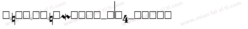 FontBottonsMusic-OlO4字体转换