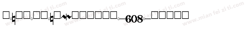 FontBottonsMusicPro-608o字体转换