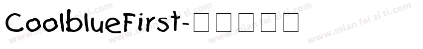 CoolblueFirst字体转换