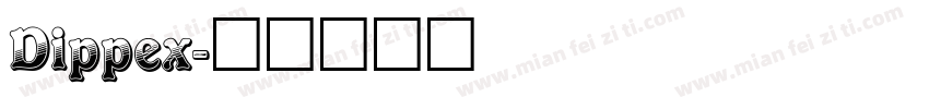 Dippex字体转换