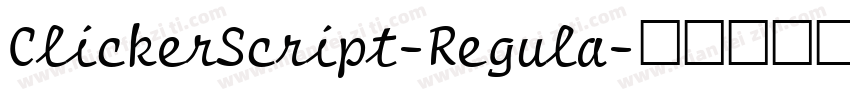 ClickerScript-Regula字体转换