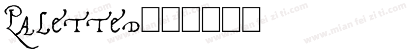 PaletteD字体转换