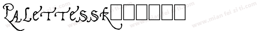 PaletteSSK字体转换