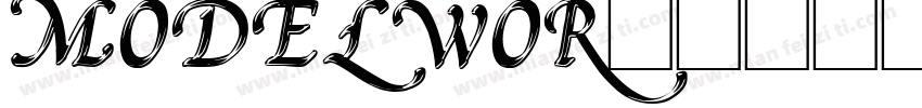 MODELWOR字体转换