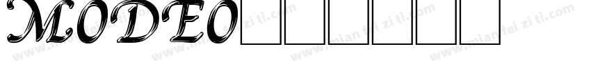MODEO字体转换