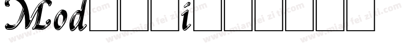 Mod880i字体转换