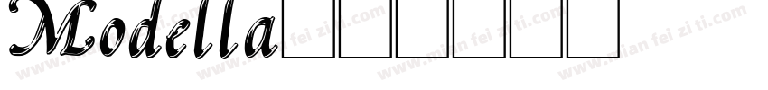 Modella字体转换