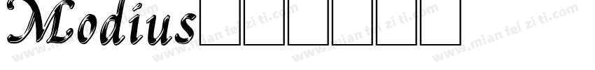 Modius字体转换