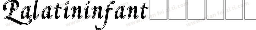 Palatininfant字体转换
