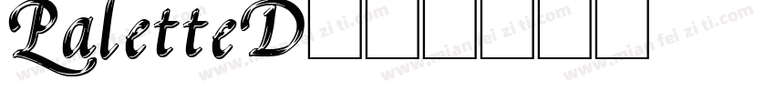 PaletteD字体转换