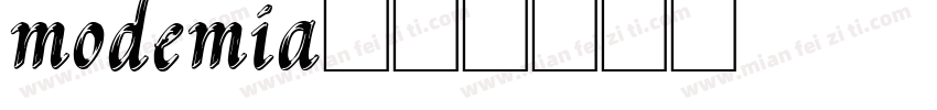 modemia字体转换