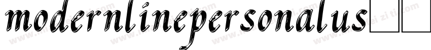 modernlinepersonalus字体转换