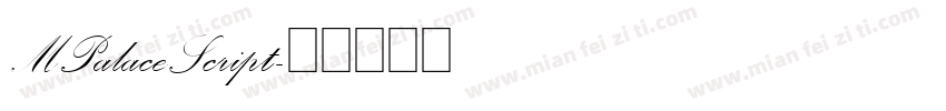 MPalaceScript字体转换