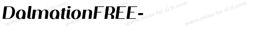DalmationFREE字体转换