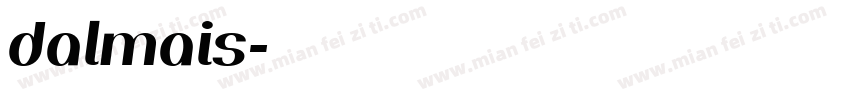 dalmais字体转换