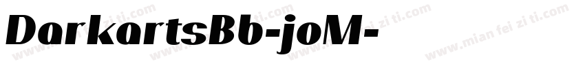 DarkartsBb-joM字体转换