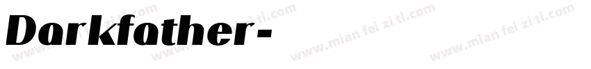 Darkfather字体转换