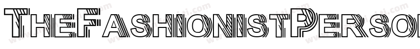 TheFashionistPersona字体转换