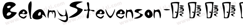 BelamyStevenson字体转换