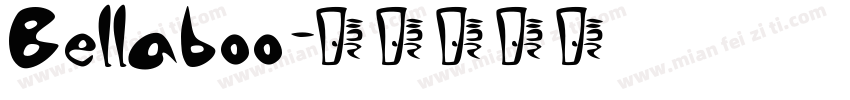 Bellaboo字体转换