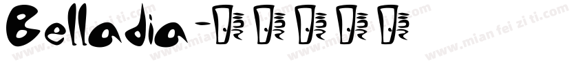 Belladia字体转换