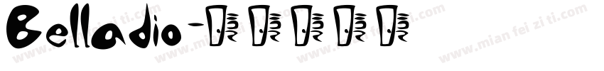 Belladio字体转换