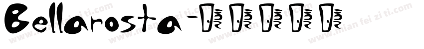 Bellarosta字体转换