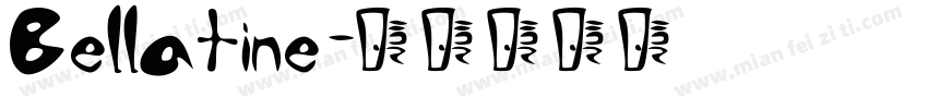 Bellatine字体转换