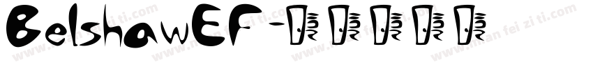 BelshawEF字体转换
