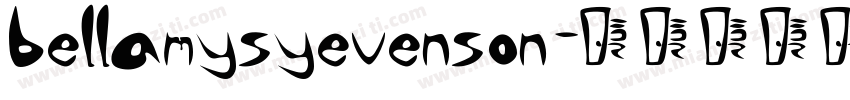 bellamysyevenson字体转换 bellamysyevenson字体转换