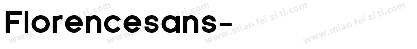 Florencesans字体转换