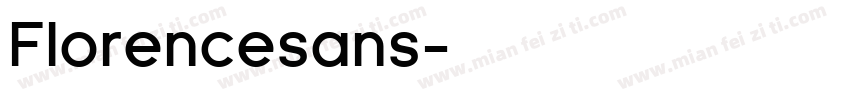 Florencesans字体转换